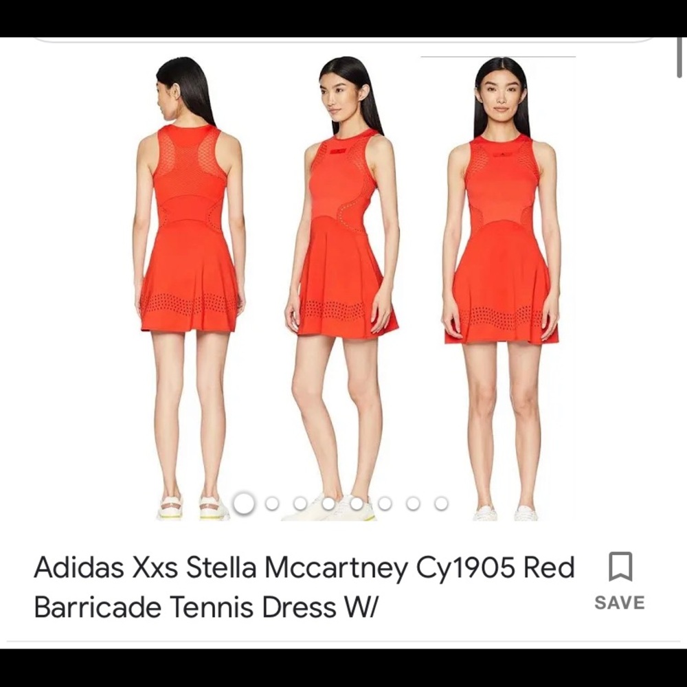 Stella McCartney Adidas Orange Dress